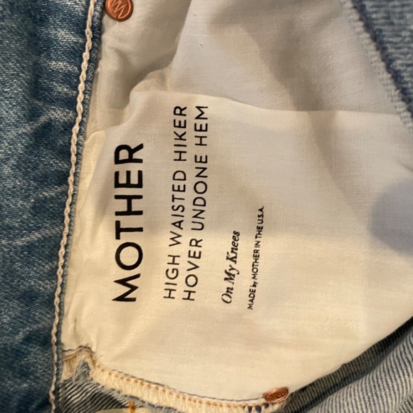 Mother Superior Size 30 High Waist Hiker Hover Undone Hem - Picture 4 of 13